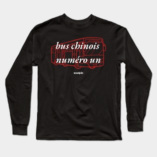 Number One Chinese Bus #1 Long Sleeve T-Shirt